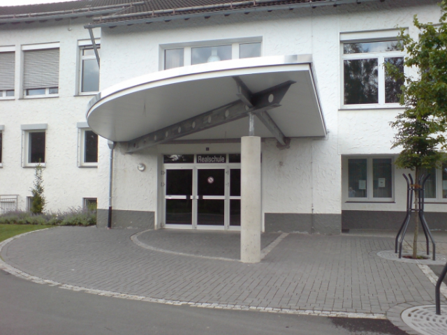 Vordach Realschule Eslohe